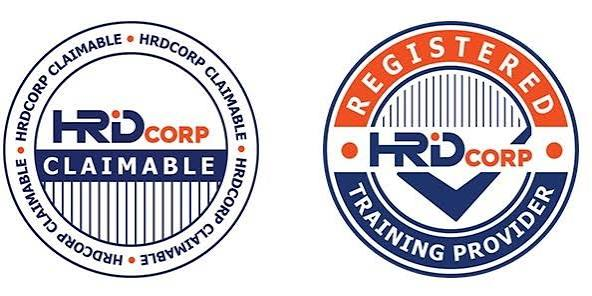 HRD Corp Claimable and Registered Training Provider badges